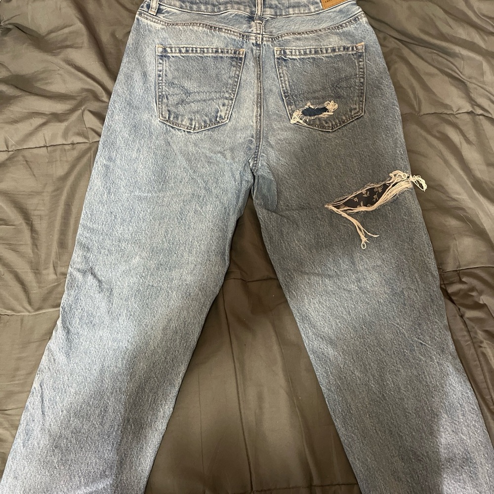 American Eagle Patch Jeans - image 1